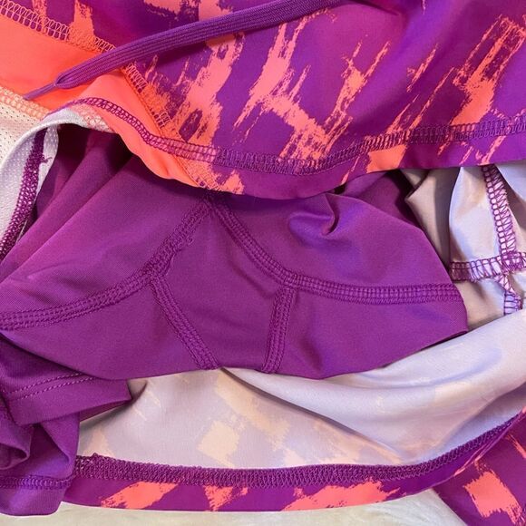 Champion Purple & Orange Running Shorts | SZ M - Picture 6 of 9